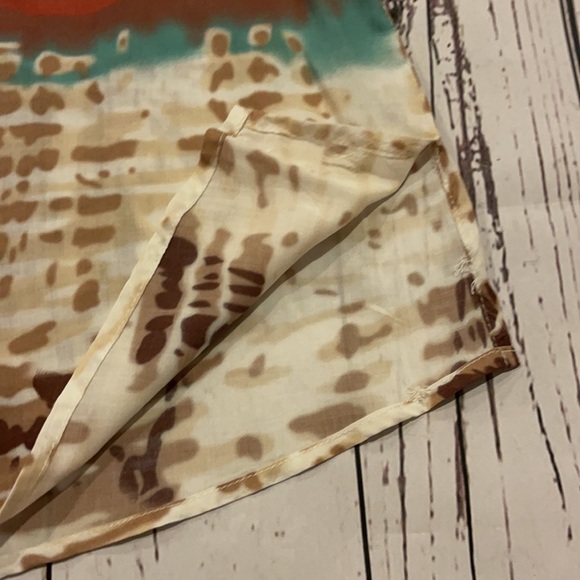 NWT Dressbarn tie dye look blouse - Picture 7 of 9